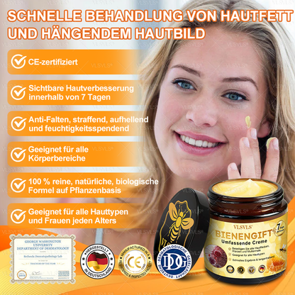 Hergestellt und versendet aus Deutschland  👑VLSVLS® Bienengift Hautregenerationscreme 🔥 LETZTER TAG 80 % RABATT