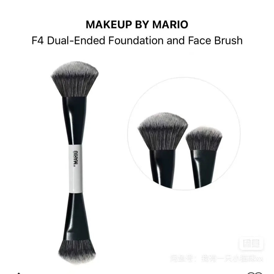2 in 1 Highlight Blush Makeup F4 Brush Ambient Soft Glow Blush Brush Soft Fiber Hair Fashion Face Brush
