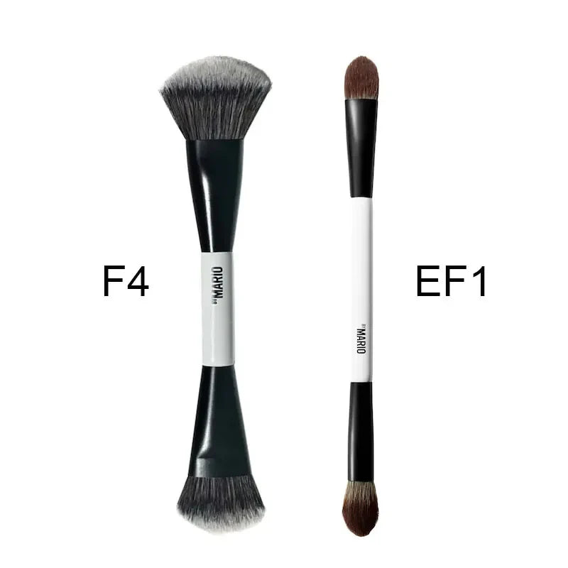 2 in 1 Highlight Blush Makeup F4 Brush Ambient Soft Glow Blush Brush Soft Fiber Hair Fashion Face Brush
