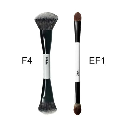 2 in 1 Highlight Blush Makeup F4 Brush Ambient Soft Glow Blush Brush Soft Fiber Hair Fashion Face Brush