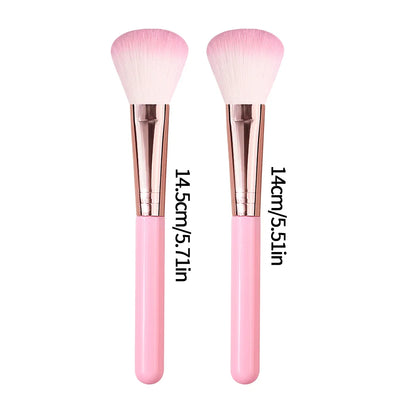 1pcs multi-functional blush brush, facial makeup brush, smudge brush and highlight brush - essential makeup tools for beginners