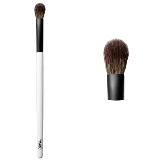 2 in 1 Highlight Blush Makeup F4 Brush Ambient Soft Glow Blush Brush Soft Fiber Hair Fashion Face Brush