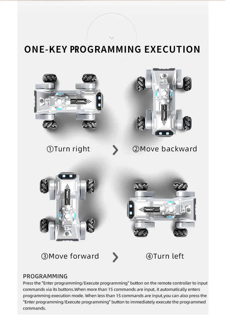 2025 New Intelligent Mechanical Dog With Gesture Induction Can Walk And Sing Dog Spray Control Electric Pet Dog Toys Kids Gifts