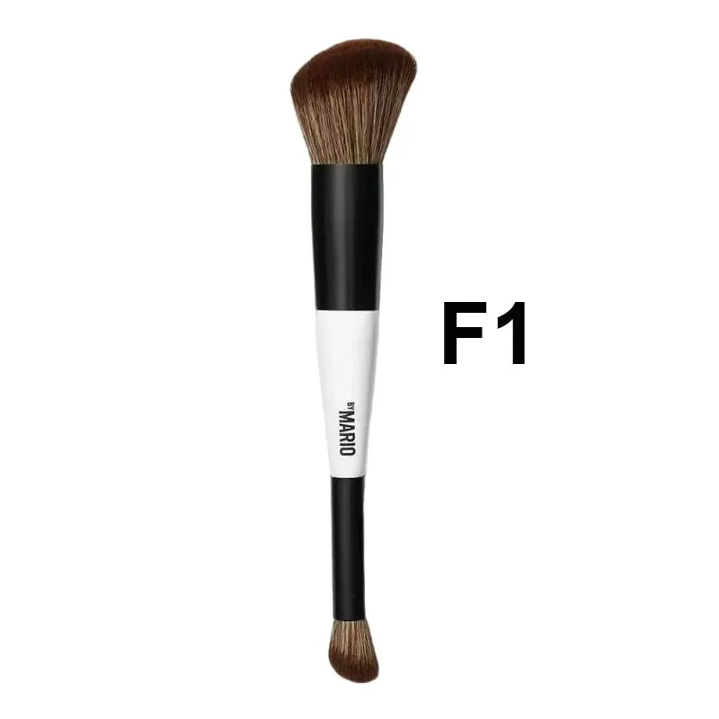 2 in 1 Highlight Blush Makeup F4 Brush Ambient Soft Glow Blush Brush Soft Fiber Hair Fashion Face Brush