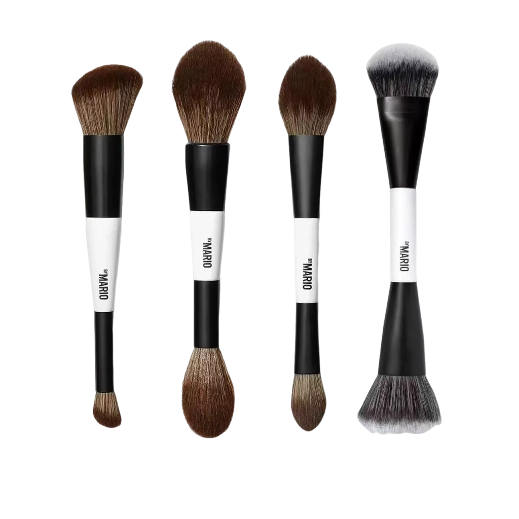 2 in 1 Highlight Blush Makeup F4 Brush Ambient Soft Glow Blush Brush Soft Fiber Hair Fashion Face Brush
