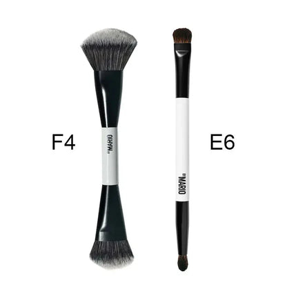 2 in 1 Highlight Blush Makeup F4 Brush Ambient Soft Glow Blush Brush Soft Fiber Hair Fashion Face Brush