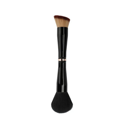 4 in 1 Portable Makeup Brush Set High Quality Travel Double Ended Makeup Brush for Liquid Cream Powder Concealer with Case