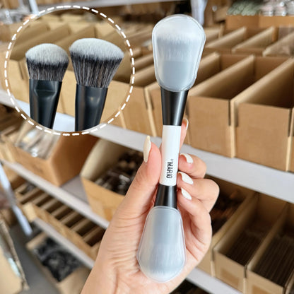 2 in 1 Highlight Blush Makeup F4 Brush Ambient Soft Glow Blush Brush Soft Fiber Hair Fashion Face Brush