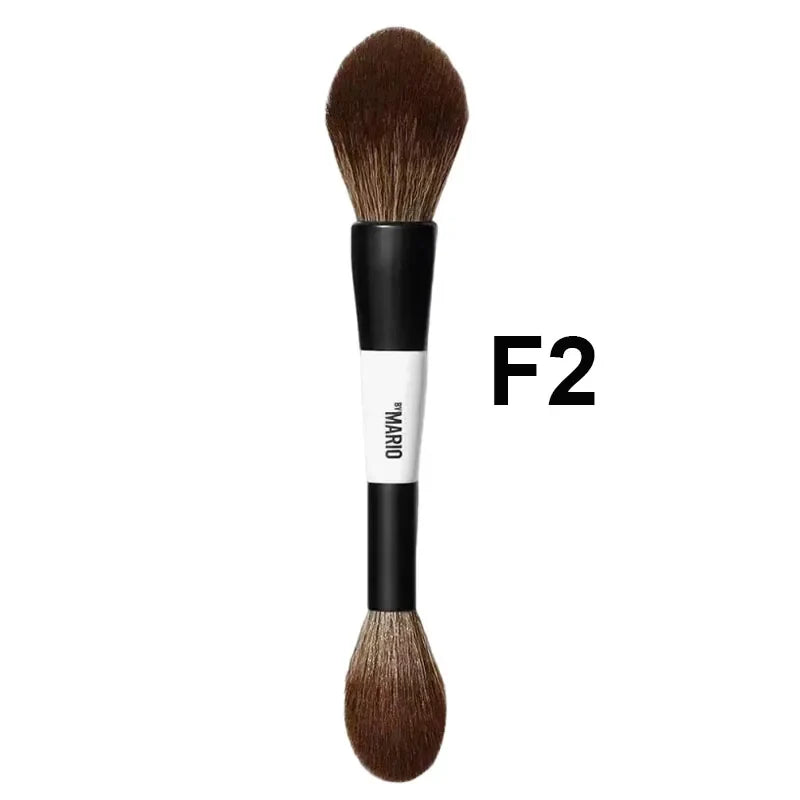 2 in 1 Highlight Blush Makeup F4 Brush Ambient Soft Glow Blush Brush Soft Fiber Hair Fashion Face Brush